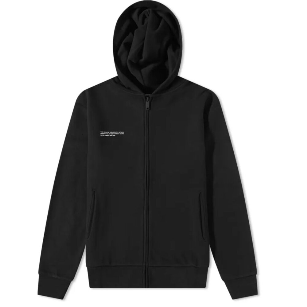 Pangaia Black Zipped Hoodie Netflix Branded Size XL